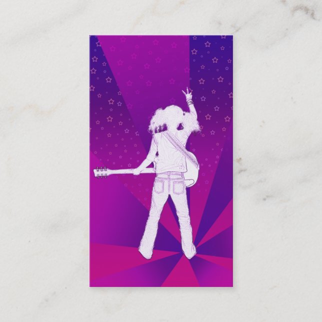 "For the Fans" Business Card (Front)