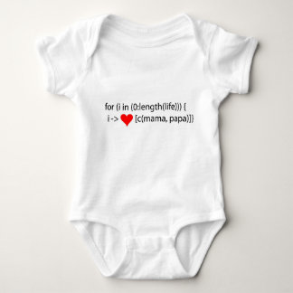 For the future R programmers of the world Baby Bodysuit