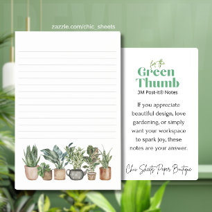 For the Green Thumbs 3M Post-it® Notes