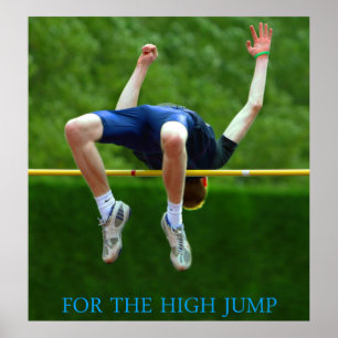 for the high jump poster