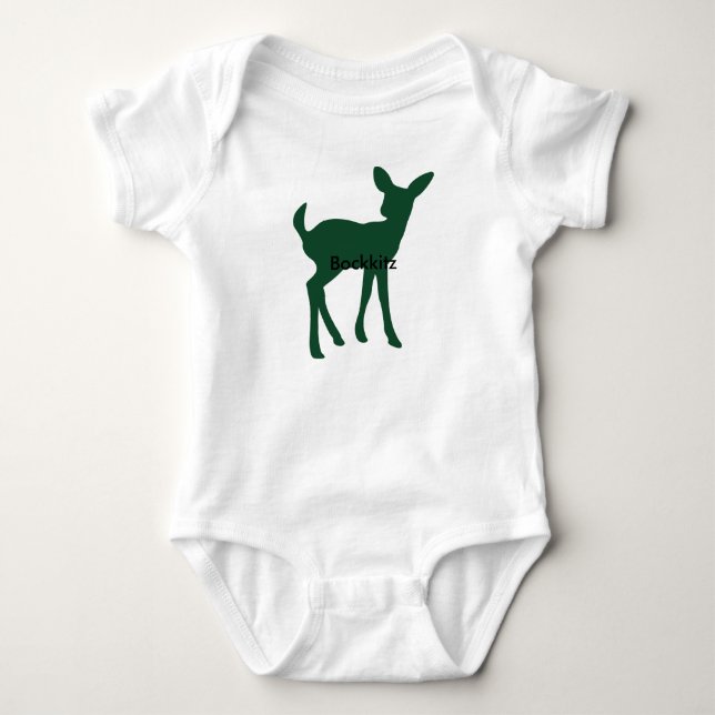 For the hunter baby bodysuit (Front)