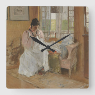For the Little One c.1896 Square Wall Clock