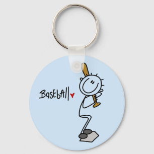 For the Love of Baseball Tshirts and Gifts Keychain