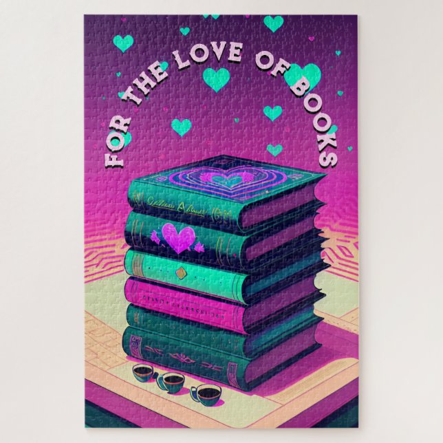 For The Love Of Books Jigsaw Puzzle (Vertical)