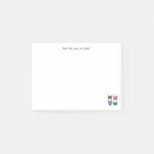 For the love of cats! Post-it Notes