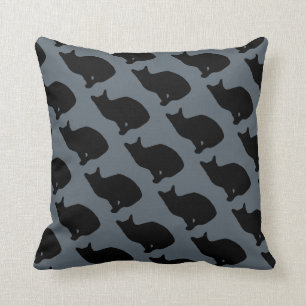 For the Love of Cats Throw Pillow