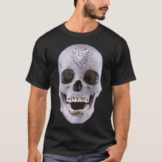 For The Love Of God Hirst Skull Art Lover Gift t s T-Shirt
