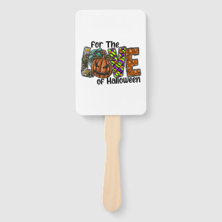 For The Love Of Halloween Hand Fan