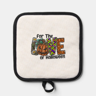 For The Love Of Halloween Pot Holder