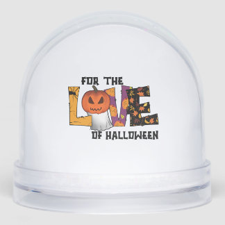 For the Love of Halloween Snowglobe