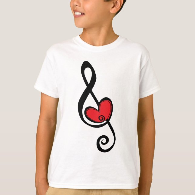 For The Love Of Music T-Shirt (Front)