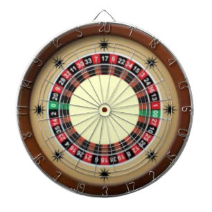 For The Love of Roulette Dartboard