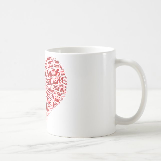 "For the Love of Scottish Country Dance" Mug (Right)