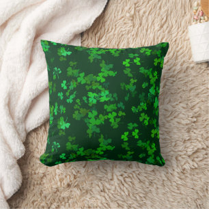 For the Love of Shamrocks! Throw Pillow