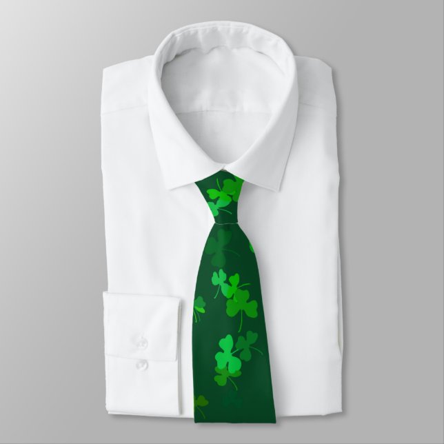For the Love of Shamrocks! Tie (Tied)