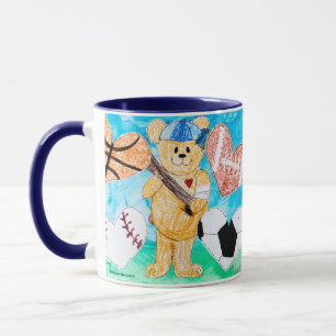 For the Love of Sports - Kids Art for CHOC Mug