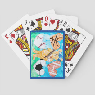 For the Love of Sports - Kids Art for CHOC Playing Cards