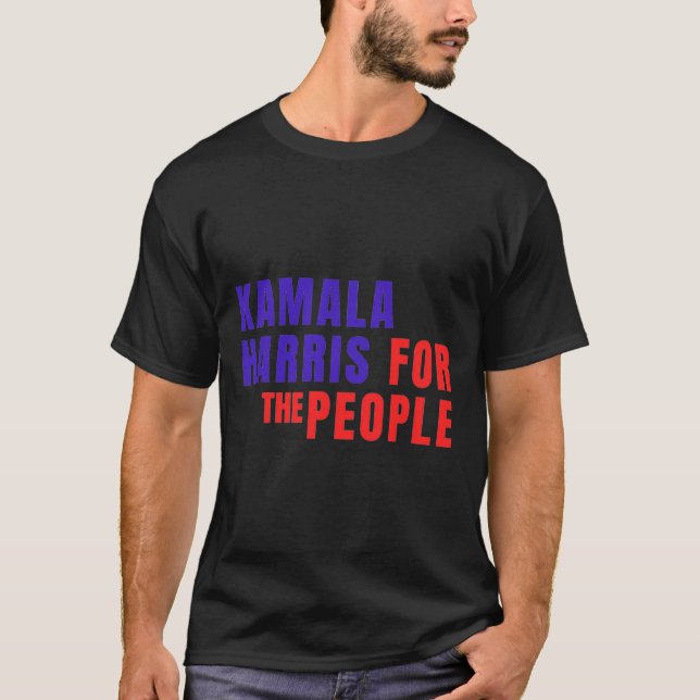 For The People Tee Kamala Harris  (Front)