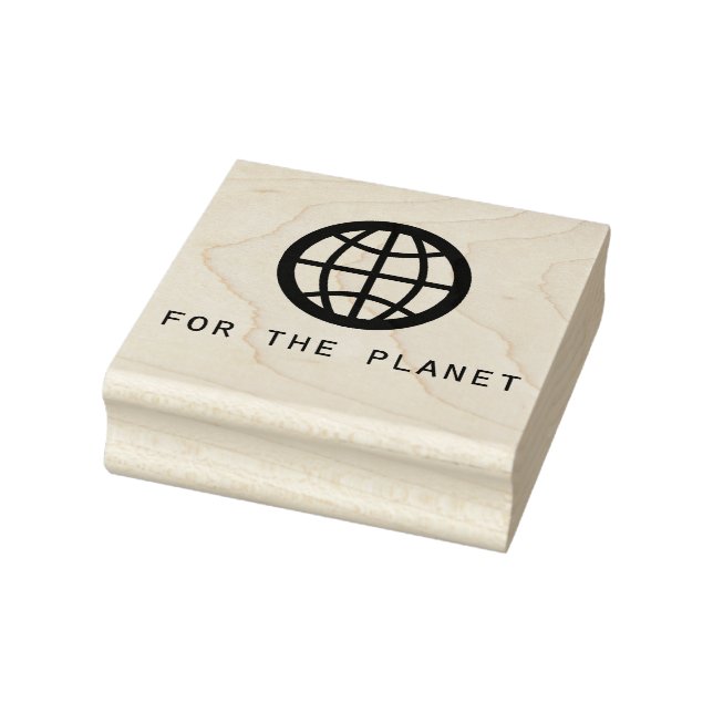 For the Planet Rubber Stamp (Stamp)