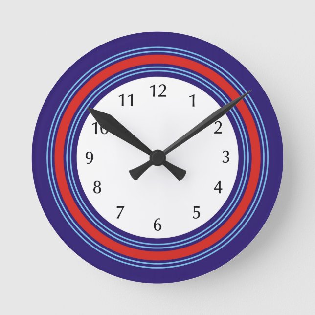 For the racing driver and motorsport enthusiast round clock (Front)