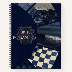 For the romantics (blue) notebook