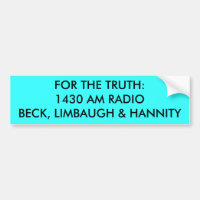 FOR THE TRUTH: 1430 AM RADIOBECK, LIMBAUGH & HA...