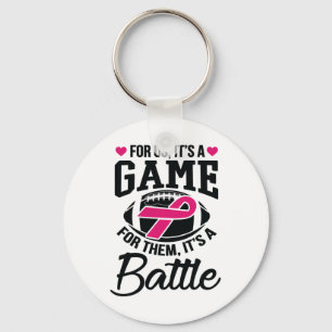 For Them Breast Cancer Awareness Keychain