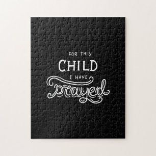 for this child i have prayed jigsaw puzzle