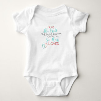 For This Child We Have Prayed Bodysuit