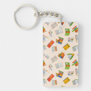 For true lovers of books keychain