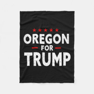 For Trump 2024 47th President Of The United States Fleece Blanket