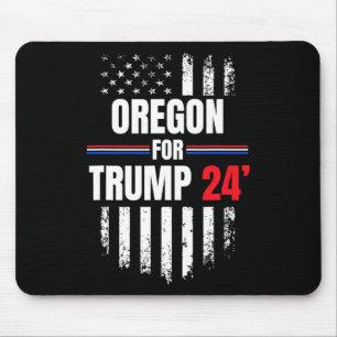 For Trump 2024 American Flag Mouse Pad