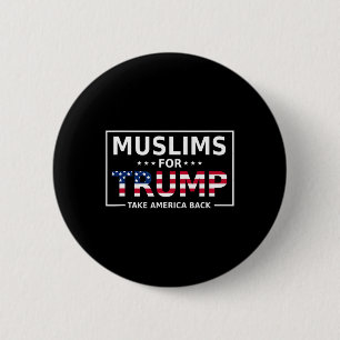 For Trump 2024 Conservative Funny Election 45 47 1 2 Inch Round Button