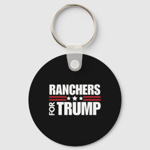 For Trump 2024 Election Conservative Republican  Keychain