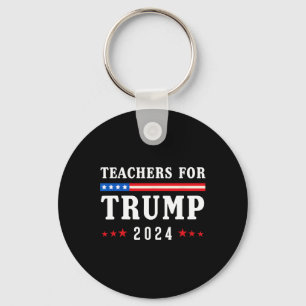 For Trump 2024 Patriotic American Flag Keychain