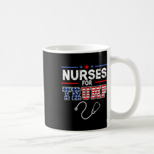 For Trump 2024 Support Donald Trump - America Flag Coffee Mug