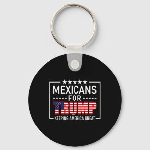 For Trump Hispanic Conservative Gift Trump 2020 Keychain