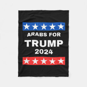 For Trump President Donald Trump 2024 Fleece Blanket
