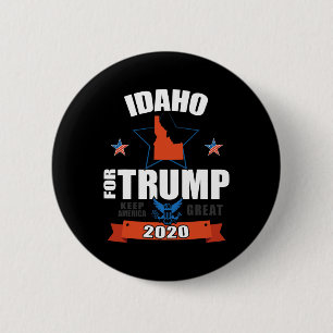 For Trump Trump Pro President Donald Trump Support 2 Inch Round Button