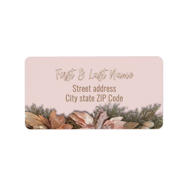 For Unto Us a Child is Born Address Label (Front)