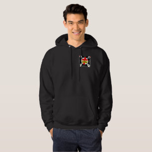 For We Wrestle Not Ephesians 6:12-Sangria Hoodie