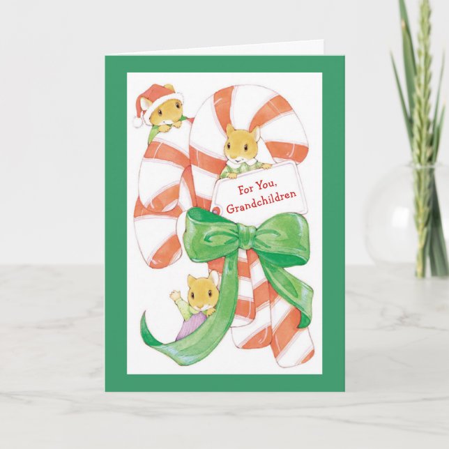 For You, Grandchildren Holiday Card (Front)