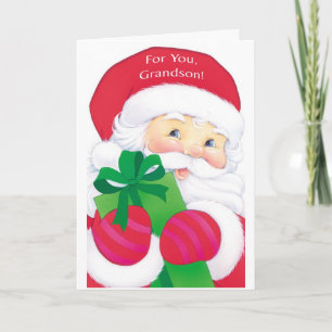 For You, Grandson Holiday Card