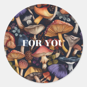 "For you" Mushroom Sticker