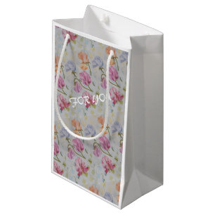 FOR YOU SWEET PEAS SMALL GIFT BAG