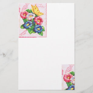 For Your Birthday Stationery