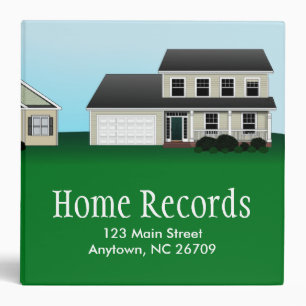 For Your Home Customizable Binder