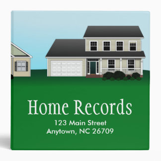For Your Home Customizable Binder