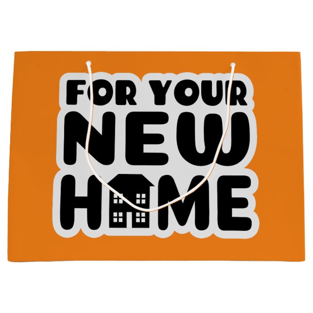 For your new home large gift bag (Front)