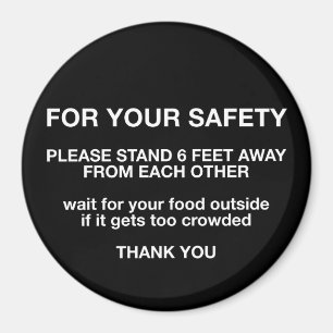 For Your Safety Magnet